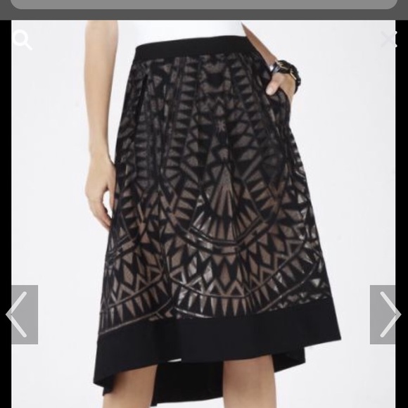 ✨NWT BCBG LACE SKIRT - Picture 2 of 6